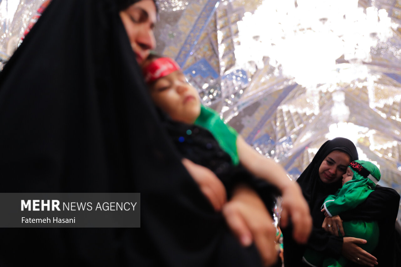 VIDEO: “Husseini Infants Gatherings” in Imam Reza shrine