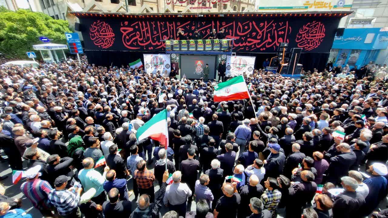 VIDEO: Mashhad hosts funeral for Israel aggression martyrs