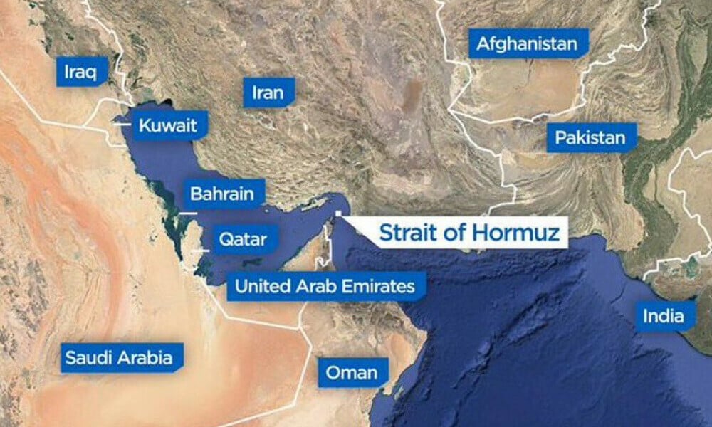 What impact can closing Strait of Hormuz have on international trade?