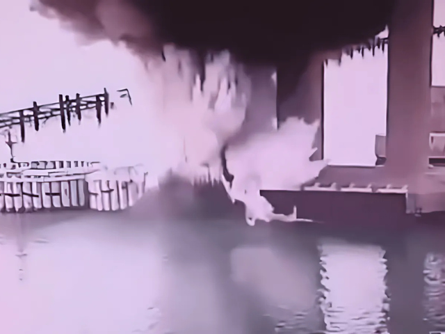 Ukraine claims it hit Russia’s Crimea bridge in underwater attack